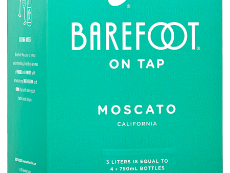 BAREFOOT MOSCATO 3 L Hot on Sale