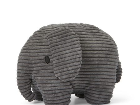 Bon Ton Toys Miffy Elephant Corduroy Soft Toy - Grey For Cheap