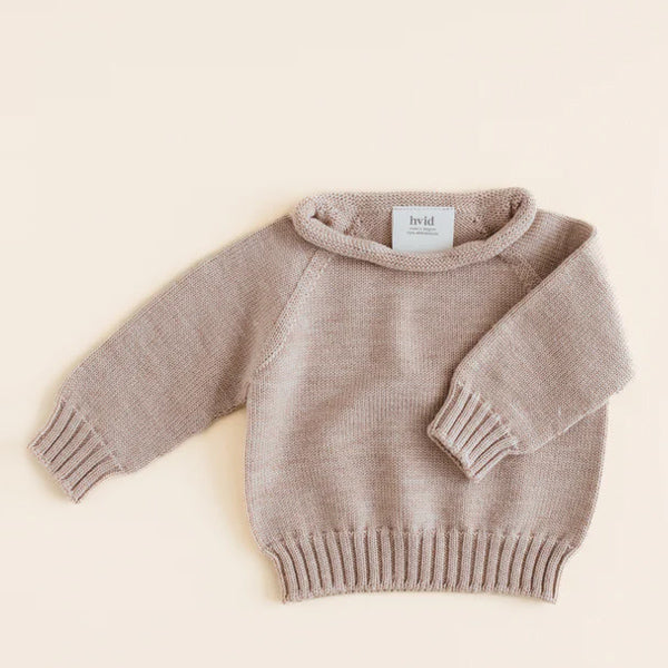 Hvid Sweater Georgette - Sand Online