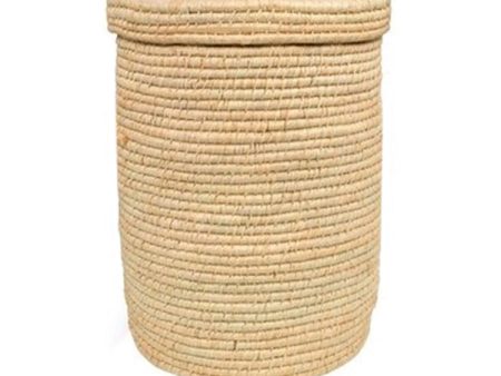 Madagascar Woven Palm Lidded Basket - DAGA Online Sale