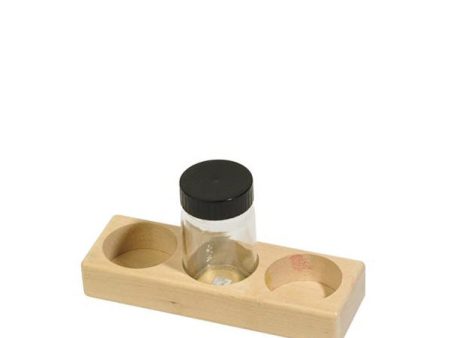 Wooden Paint Jar Holder (3x100ml) Sale