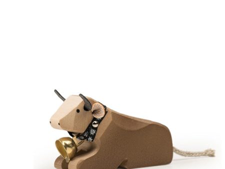 Trauffer Cow Lying - Brown Swiss Online now