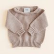 Hvid Sweater Georgette - Sand Online