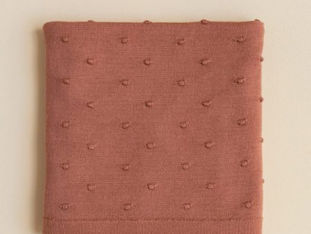 Hvid Blanket Bonnie - Brick For Discount