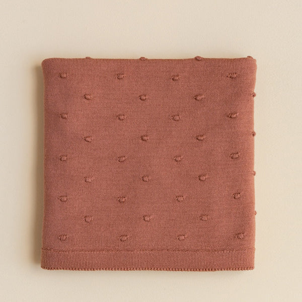 Hvid Blanket Bonnie - Brick For Discount