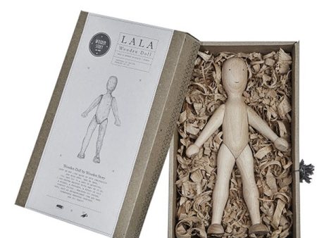 Wooden Story Lala Wooden Doll Beech - Dress Online