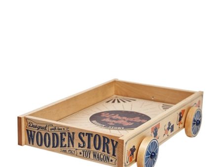 Wooden Story Wooden Trolley Online Sale