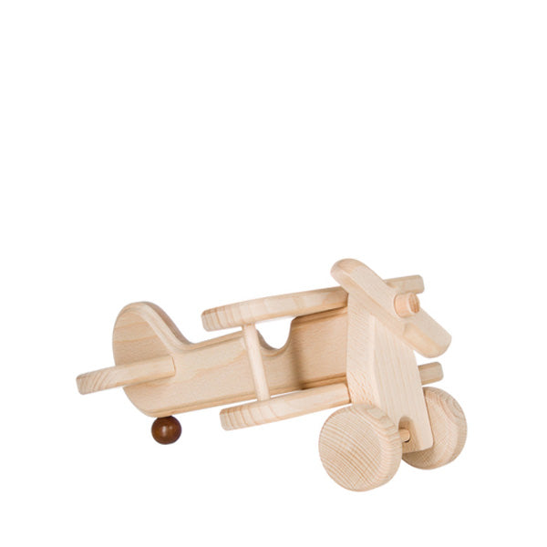 Bartu Wooden Double Deck Aircraft - Natural Online