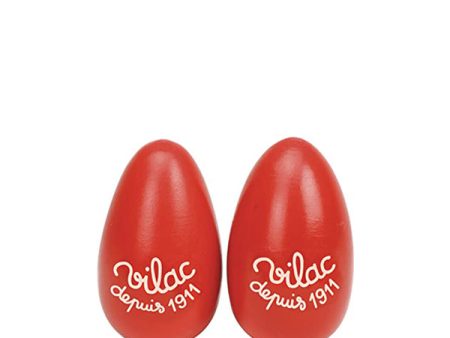 Vilac Maracas Eggs - Red White For Discount