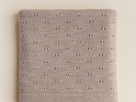 Hvid Blanket Bibi – Sand For Discount