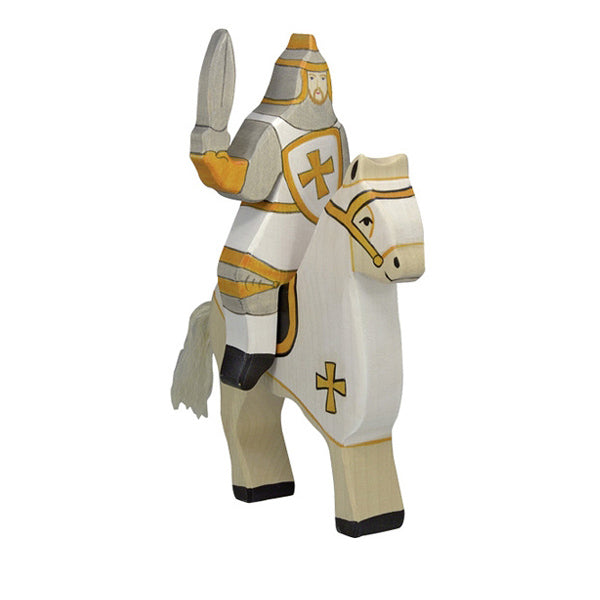 Holztiger Tournament Knight - White Hot on Sale