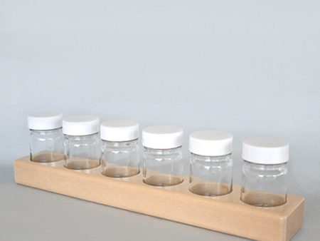 Wooden Paint Jar Holder (6x50ml) Online Sale