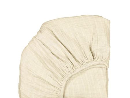 Charlie Crane Fitted Sheet for KUMI Crib - Milk Fashion