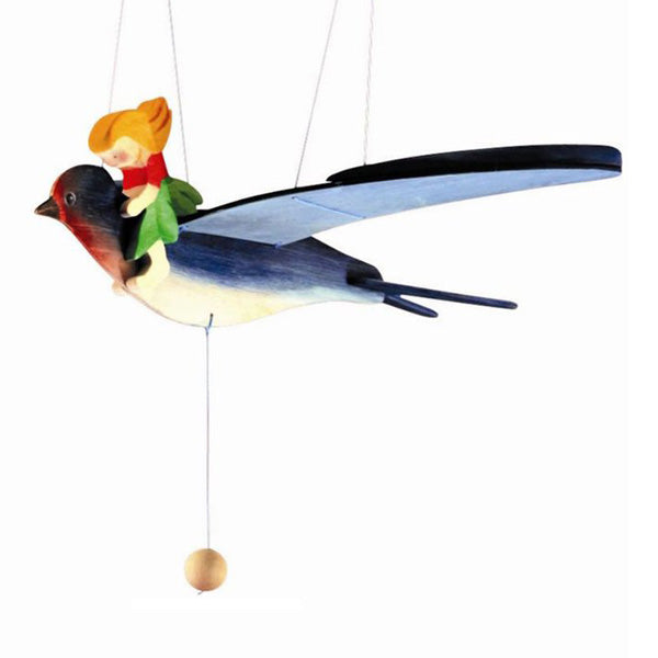 Ostheimer Mobile - Fairy Child with Swallow Supply