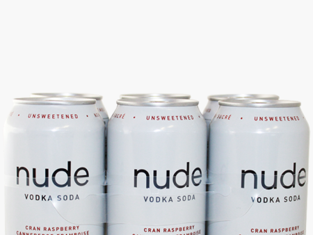 NUDE VODKA SODA CRANBERRY RASP Hot on Sale