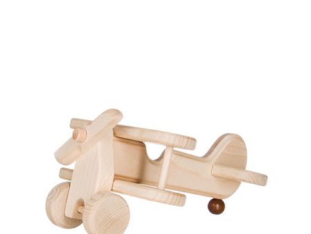 Bartu Wooden Double Deck Aircraft - Natural Online