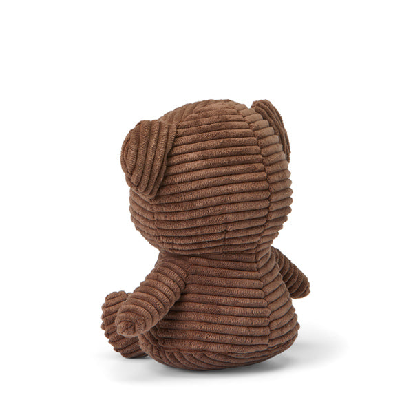 Bon Ton Toys Miffy Boris Bear Corduroy Soft Toy - Brown Online now