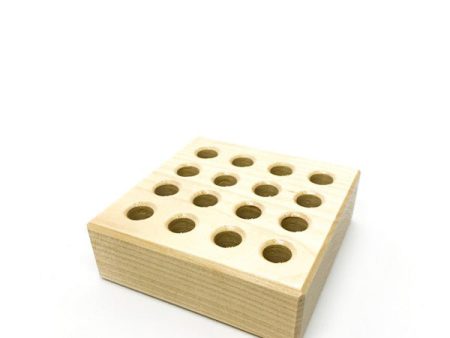 Wooden Holder for Giant Pencils - 16 Holes Online Hot Sale