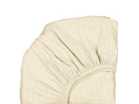 Charlie Crane Fitted Sheet for KIMI Baby Bed - Milk For Cheap