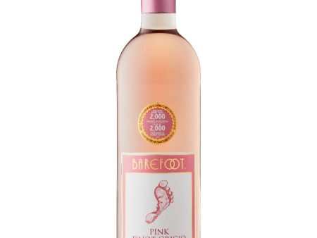 BAREFOOT PINK PINOT GRIGIO 750 Discount