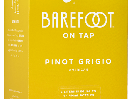 BAREFOOT PINOT GRIGIO 3 L Online Hot Sale