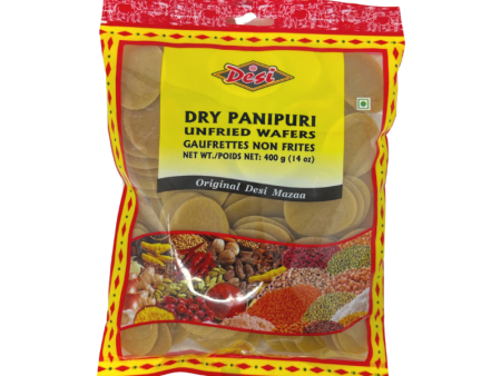 Desi Dry Pani-Puri (Unfried) 400g Supply