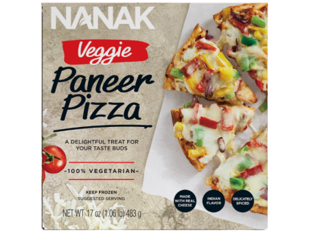 Nanak Veggie Paneer Pizza 483g Discount