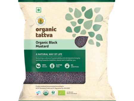 Organic Tattva Organic Black Mustard 200g Hot on Sale