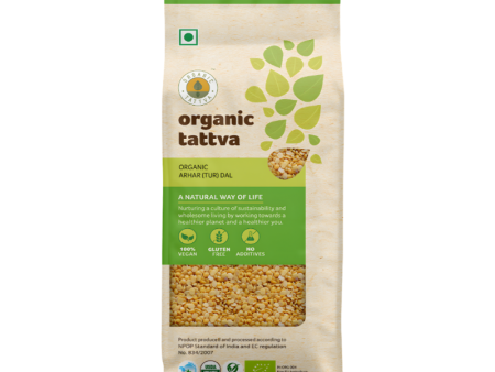 Organic Tattva Organic Toor Dal 4lb on Sale