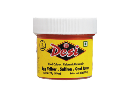 Desi Yellow Saffron Food Color 25g Cheap