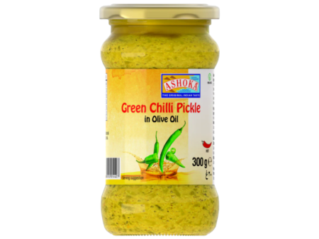 Ashoka Green Chilli Pickle For Sale