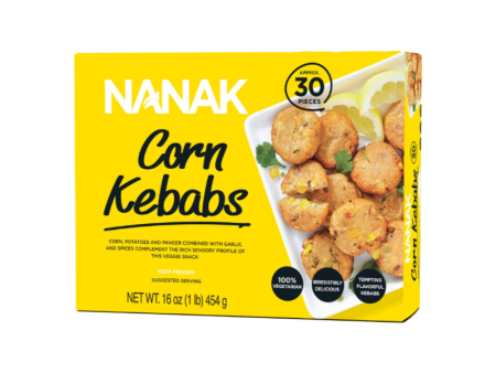 Nanak Corn Kebabs 454g Hot on Sale