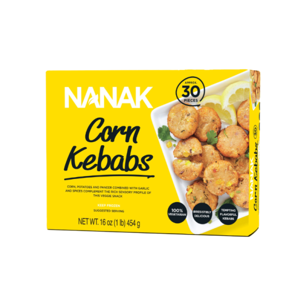 Nanak Corn Kebabs 454g Hot on Sale