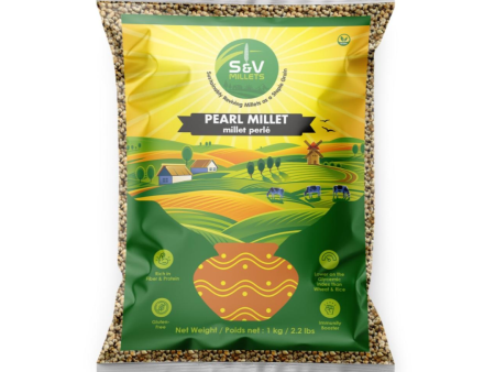 S&V Pearl Millet 1Kg (Bajri) Supply