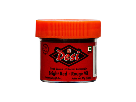 Desi Bright Red Food Color 25g For Cheap