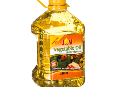 Joy Vegetable Oil 3 Ltr on Sale