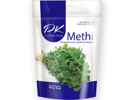 Punjab King Frozen Methi (Fenugreek) Leaves 454g on Sale